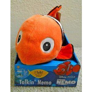 Talking Nemo Disney ディズニー Pixar Finding Nemo Talkin' Stuffed Animal Plush Toy ぬいぐるみ 人形｜value-select