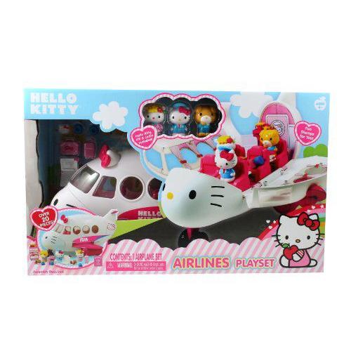 ハローキティ 飛行機 Airlines プレイセット : バリューセレクト ハローキティ 飛行機 Airlines プレイセット : バリューセレクト