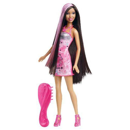 Barbie バービー Hairtastic Long Hair Nikki Doll 人形 ドール