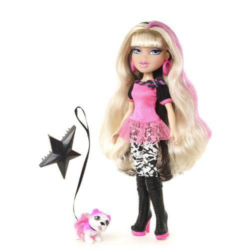 国民民主党 Bratz ブラッツ Neon Runway Doll - Cloe (Blonde， Black and Pink) 人形 ドール