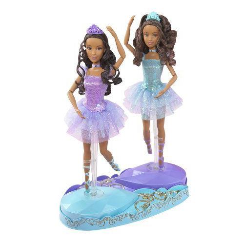 Barbie バービー in the 12 Dancing Princesses Princess Isla and Princess Hadley Dolls African Ameri｜value-select