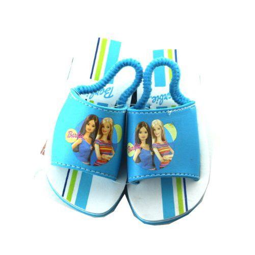 見事な創造力 Blue and White Barbie バービー Sandals (Size 9) - Kids Sandals 人形 ドール