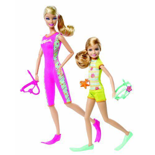バービー Barbie Sisters Snorkel Fun Barbie and Stacie Doll 2-Pack