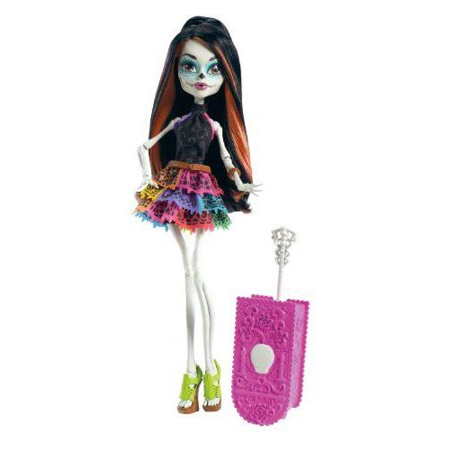 Monster High モンスターハイ Travel Scaris Skelita Calaveras Doll 人形 ドール Monster High モンスターハイ Basic Travel Deuce Gorgon Doll 人形