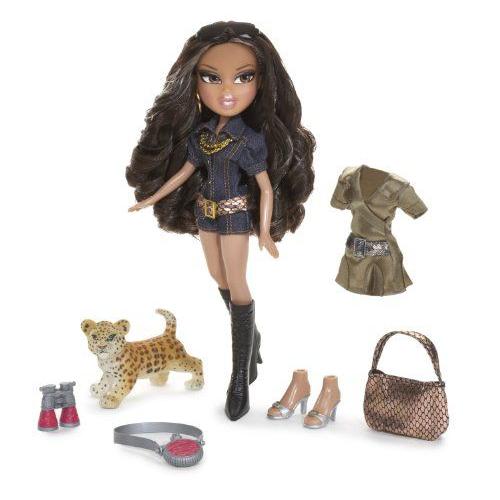 Bratz ブラッツ Wild Life Yasmin with Spotted Leopard and Extra Fashion 人形 ドール