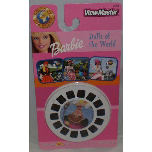 Barbie バービー Dolls of the World - View-Master 3 Reel Set - 21 3D Images 人形 ドール