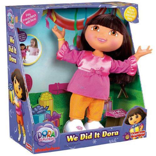 Fisher-Price フィッシャープライス Dora the Explorer We Really Did It Dora Doll 人形 ドール｜value-select｜02