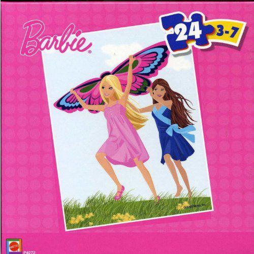 Barbie バービー 24 Piece Puzzle - Butterfly 人形 ドール