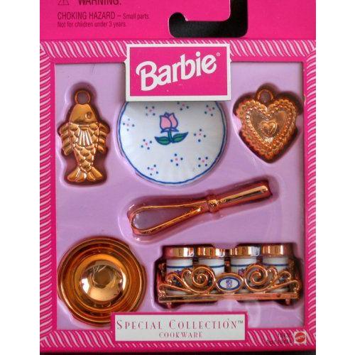 Barbie バービー Special Collection COOKWARE - Copper Cooking Accessories & More (1997) 人形 ドール