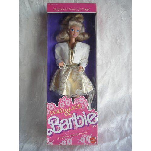 Gold & Lace Barbie バービー 1989 Mattel 人形 ドール おもちゃ Gold & Lace Barbie バービー 1989 Mattel 人形 ドール おもちゃ