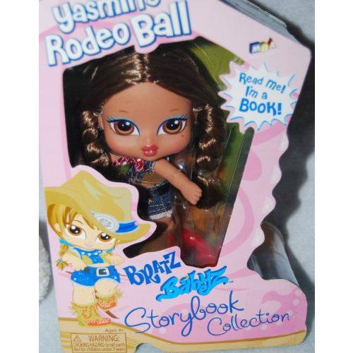 Bratz ブラッツ Babyz Storybook Collection 5 Inch Doll - Yasmin´s Rodeo Ball with Hairbrush and Sto