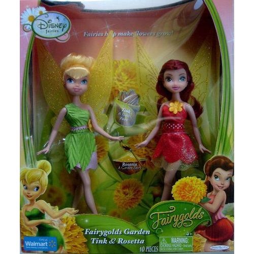 Disney ディズニー Fairygolds Garden Tink & Rosetta Exclusive 人形 ドール