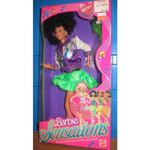 Barbie バービー Sensations Becky in box 1987 人形 ドール