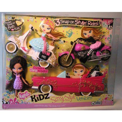 サプライズセール Bratz ブラッツ Kidz Sassy Style Vehicles with Dana (brunette) 人形 ドール