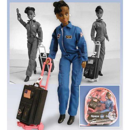 African American astronauts Doll & Backpack 人形 ドール