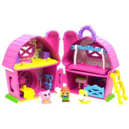 Squinkies ぷにっキーズ Girls Folding Playset Barn 人形 ドール