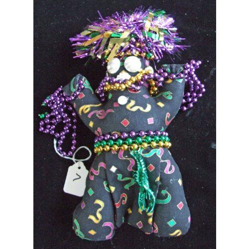 New Orleans Mardi Gras Mischief Doll 07 Voodoo Good Luck Power Money WEALTH PROSPER Carnival 人形｜value-select
