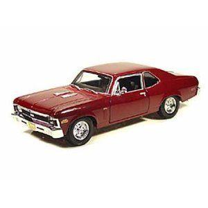 1970 Chevy Nova SS Coupe 1/18 Black Cherry (Burgundy)