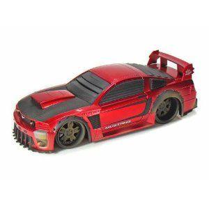 2006 Ford Mustang GT Dirty Version 1/24 Battle Machines Metallic Red