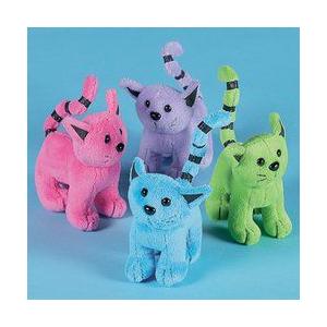 Assorted Plush Cats (1 dozen) - Bulk ぬいぐるみ 人形