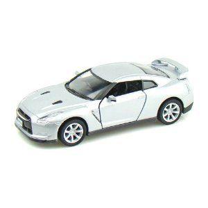 2009 Nissan GT-R R35 1/36 Silver