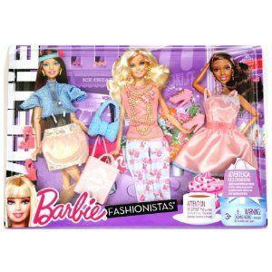 Barbie バービー Fashionistas: Day Looks Clothes - Shopping Fashion Set