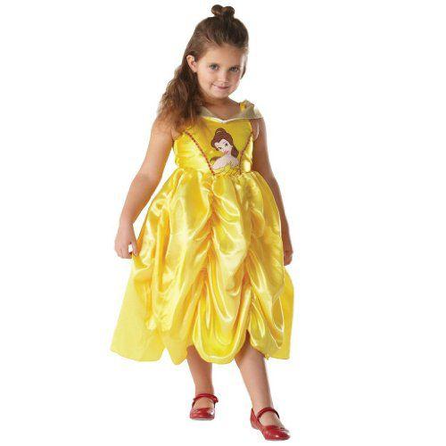 GOLDEN BELLE DISNEY PRINCESS CLASSIC CHILDRENS FANCY DRESS KID HALLOWEEN COSTUME 人形 ドール