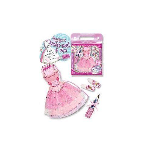 Pecoware Little Dancer Fashion Note Pad & Pen Set フィギュア ダイキャスト 人形