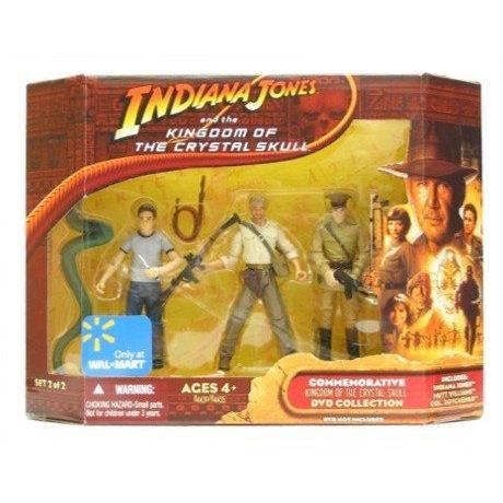 Indiana Jones and the Kingdom of the Crystal Skull Commemorative DVD Collection Action Figures Set