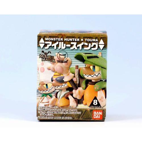 Monster Hunter X Touma Airu Swing Keychains フィギュア ダイキャスト 人形