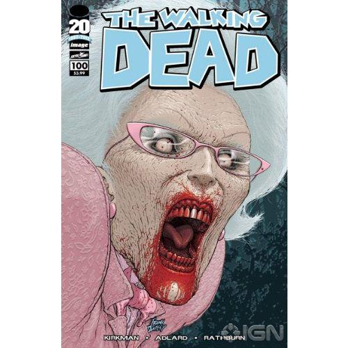 Walking Dead Comic #100 Cover C Frank Quitely Variant フィギュア ダイキャスト 人形