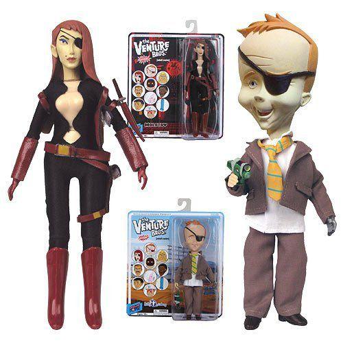 The Venture Bros. Molotov and Billy Quizboy Action Figures フィギュア ダイキャスト 人形