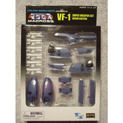 Toynami Macross 1/100 Scale Variable Fighter VF-1 Super Weapon Set Movie Edition フィギュア ダイキ｜value-select