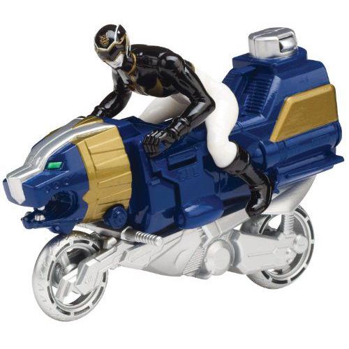 Power Rangers Megaforce Sea Lion Black Ranger Cycle フィギュア ダイキャスト 人形