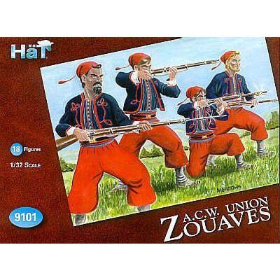 American Civil War アメリカ南北戦争 Union Zouave Set #2 (18) 1/32 Hat フィギュア ダイキャスト 人形