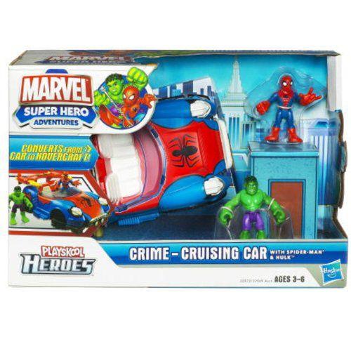 Playskool Super Hero Squad Deluxe Vehicle - Crime Cruising Car
