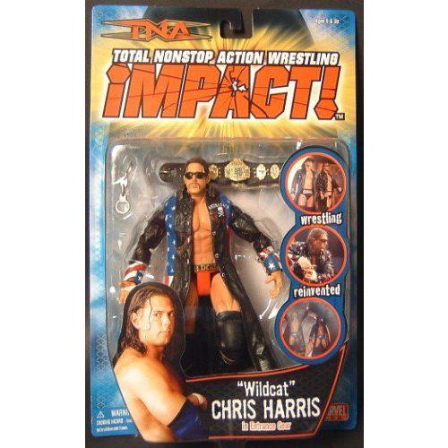 Total NonStop Action TNA Series 4 Wrestling Impact! "Wildcat" Chris Harris in Entrace Gear フィギ｜value-select