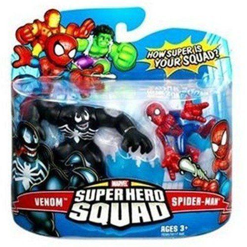 ファッションデザイナー マーブル Marvel Superhero スパ Spider-Man 2-Pack Figure Inch 3 Mini 7 Series ハスブロ Hasbro Squad その他