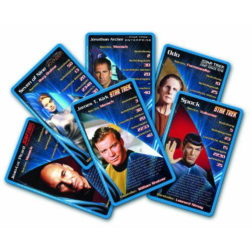 Winning Moves - *****Star Trek スター・トレック Top Trumps *ALLEMAND* フィギュア ダイキャスト 人形