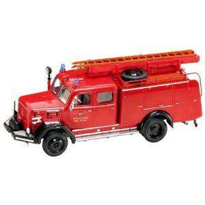 Yat Ming ヤトミン スケール 1:43 - 1964 Magirus-Deutz 150 D10 Fire Engineミニカー モデルカー ダイキ