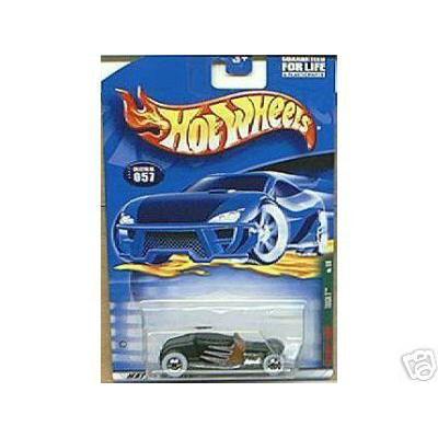 日本正規品取扱店 Mattel マテル Hot Wheels ホットウィール 2001 1:64 スケール Black Track T Die Cast Car #057ミニカー