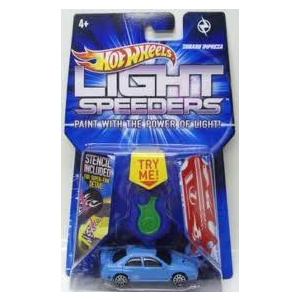 Hot Wheels ホットウィール Light Speeders - Subaru Imprezaミニカー モデルカー ダイキャスト