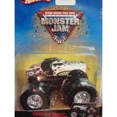 Hot Wheels ホットウィール Monster Jam Dalmation Mutt 1/64ミニカー モデルカー ダイキャスト