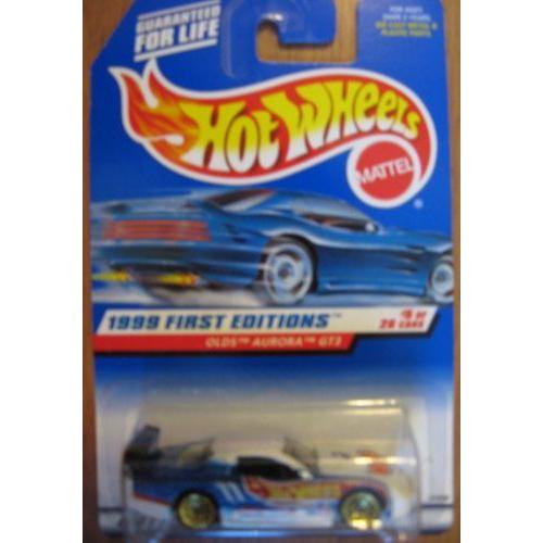 Hot Wheels ホットウィール 1999 First Editions Olds Aurora GT3 WHITE 5/26 #911 1:64 スケールミニカ