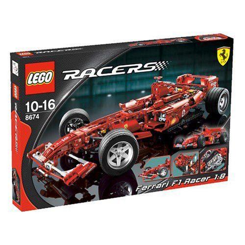 フェラーリミニカー 8台セット Lego Ferrari フェラーリ F1 Racer 1:8 (8674)ミニカー モデルカー