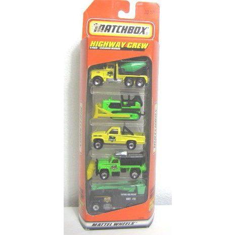 マッチボックス Highway Crew 5 Pack 1998 Very Rareミニカー モデルカー ダイキャスト