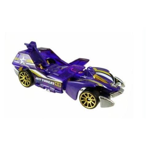 Hot Wheels ホットウィール 2009 Jet Threat 4.0 3/10 (Translucent Purple)ミニカー モデルカー ダイキ