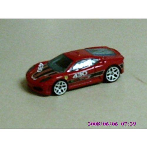 2009 Hot Wheels ホットウィール Mystery Cars Red Ferrari フェラーリ F430 Challenge w/ White Y5sミニ