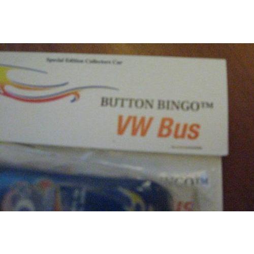 Hot Wheels ホットウィール 20th Collectors Convention Button Bingo VW Drag Bus BLUE WHITE REDミニカ｜value-select｜02