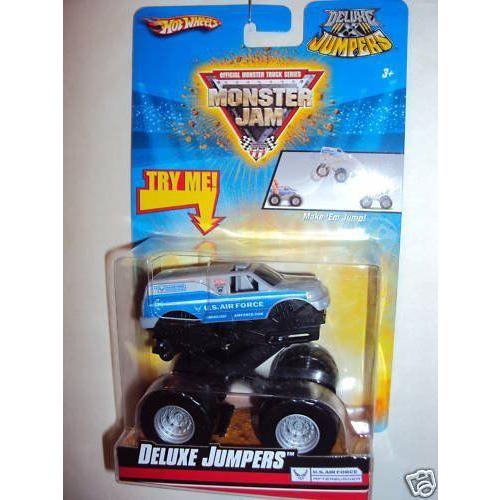 Hot Wheels ホットウィール Monster Jam 2010 U.S. AIR FORCE AFTERBURNER Deluxe Jumpers Collectible T
